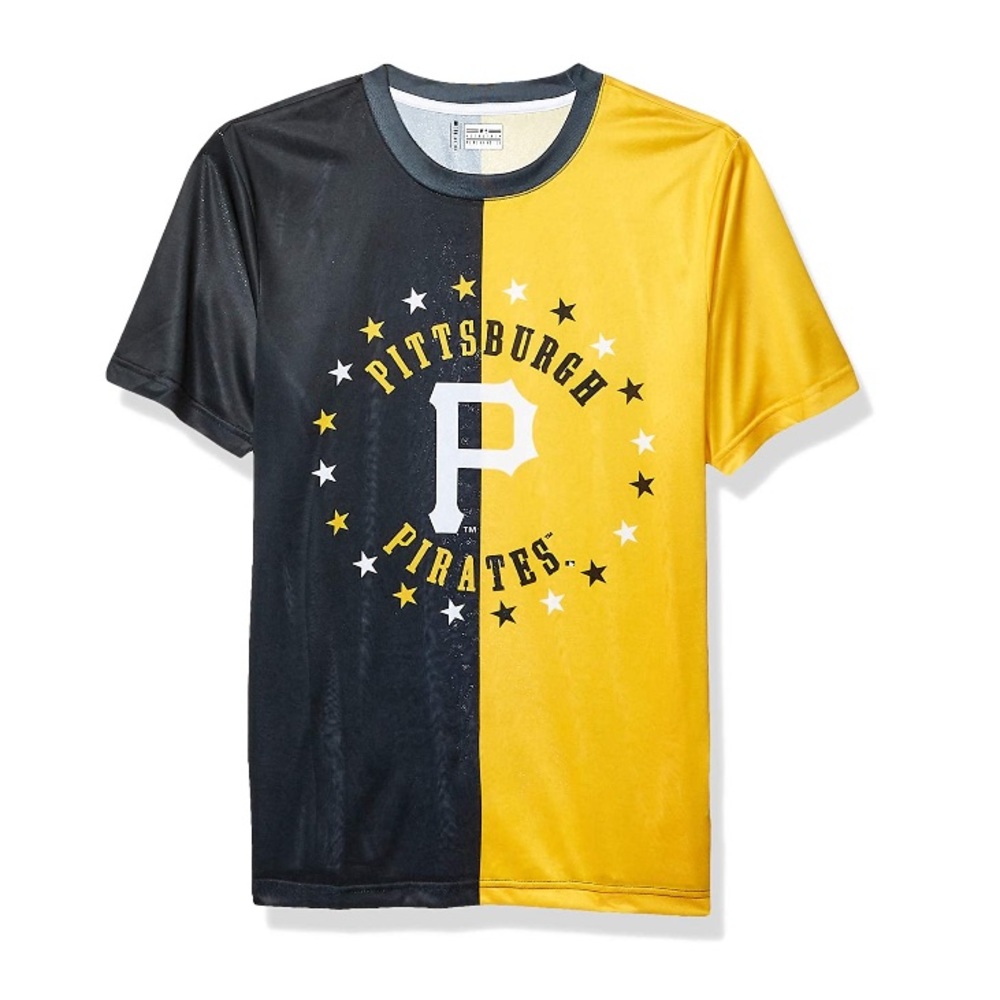 FOCO BIG LOGO MLB PITTSBURGH PIRATES TEE SHIRT